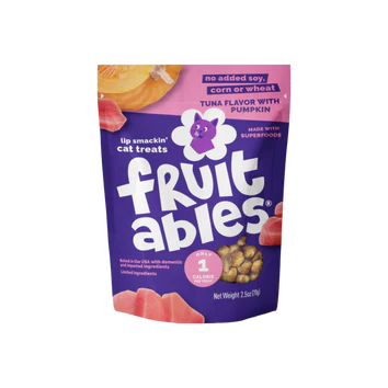 Fruitables Tuna & Pumpkin Cat Treats 2.5oz