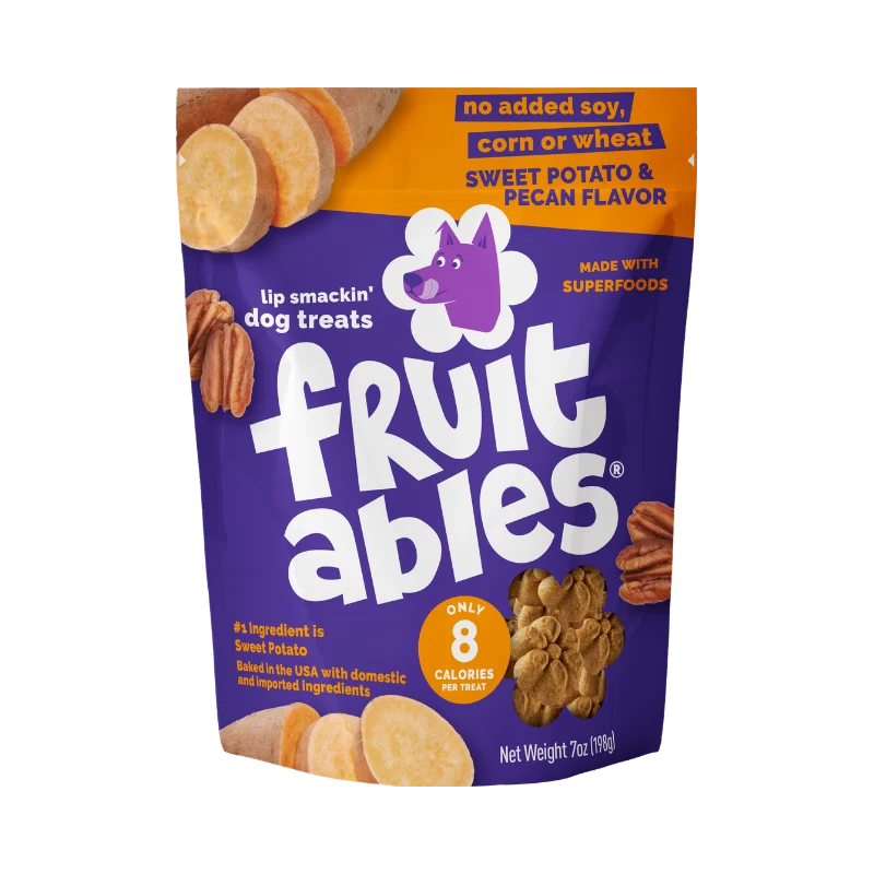 Fruitables Sweet Potato & Pecan Dog Treats 7oz