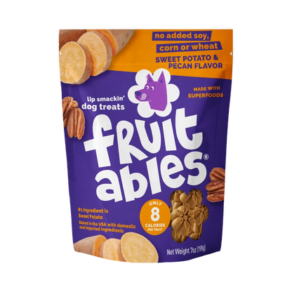 Fruitables Sweet Potato & Pecan Dog Treats 7oz