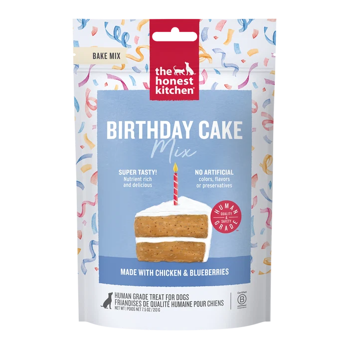 Honest Kitchen Birthday Cake Mix made with Chicken & Blueberries