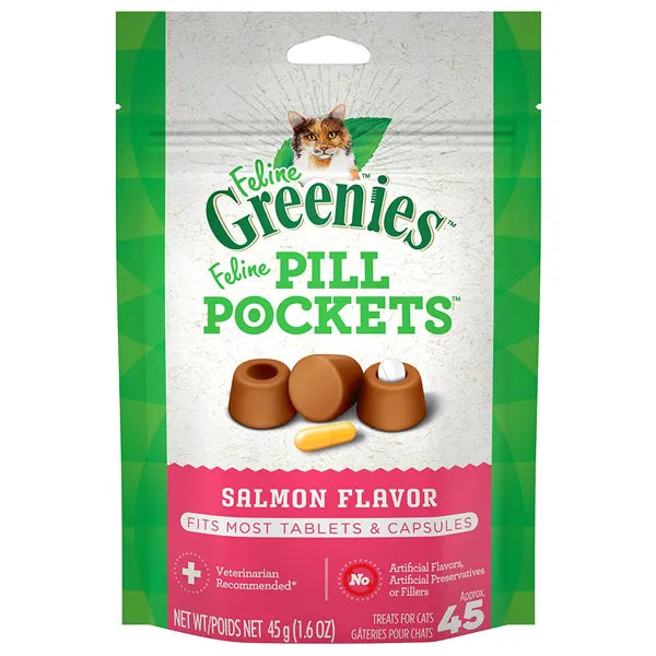 Pill Pockets Pill Pockets Cat Salmon 1.6oz