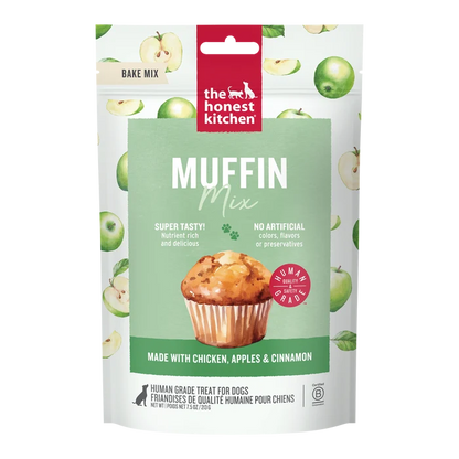 Honest Kitchen Muffin Mix made with Chicken, Apples & Cinnamon