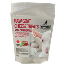 HAPPY DAYS🍁Frozen Raw Goat Cheese Treats with Cranberry for Dogs & Cats 100g
