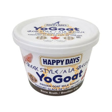 HAPPY DAYS YoGoat Bone Broth Greek Style Frozen Goat Milk Yogurt 475gm