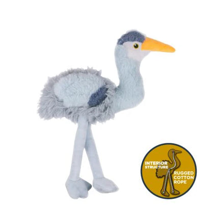 Tall Tails Plush Blue Heron with Rope Body 16″