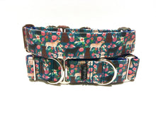 Wiggle Bumz Labradors in the Garden Martingale Collar
