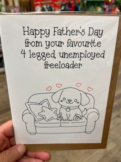 Handmade Father's Day Card  - Assorted