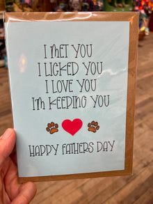 Handmade Father's Day Card  - Assorted