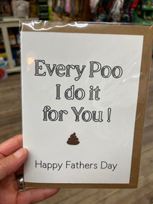 Handmade Father's Day Card  - Assorted