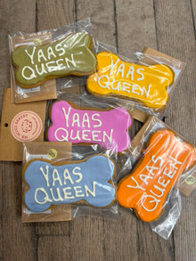 YAAS Queen Large Iced Dog Cookie