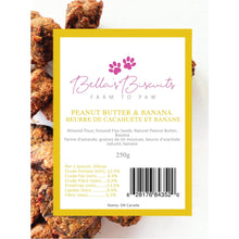 Bella's Biscuits Peanut Butter and Banana 250g