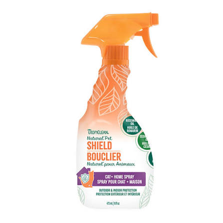 TropiClean Natural Pet Shield Cat + Home Spray, 473ml