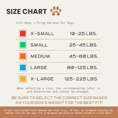 Help Em Up Harness Extra Small Conventional Harness 10-25lbs