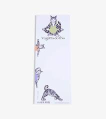 Yogatta Do This ( Cat) 🍁Little Blue House Magnetic pad