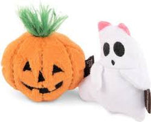 Feline Frenzy Plush Catnip toy – Halloween Boo Crew – 2pk