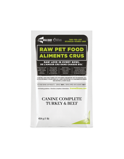 Iron Will Raw® 🍁Canine Complete™ K9 Buffet Frozen Dog Food 24lb