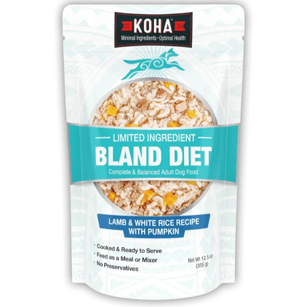 KOHA Bland Diet Lamb & White Rice 12.5oz