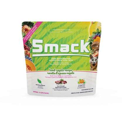 Smack🍁 Lamb Royale Raw Dehydrated Super Food for Cats 250g