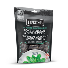 Lifetime🍁Bone Charcoal & Mint All Life Stages Dog Biscuits340g