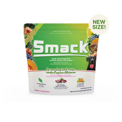 Smack 🍁Lip-Smacking Lamb Dehydrated Raw Dog Food
