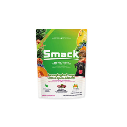 Smack 🍁Lip-Smacking Lamb Dehydrated Raw Dog Food