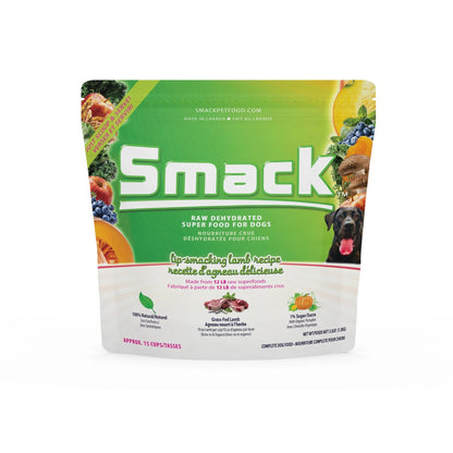 Smack 🍁Lip-Smacking Lamb Dehydrated Raw Dog Food