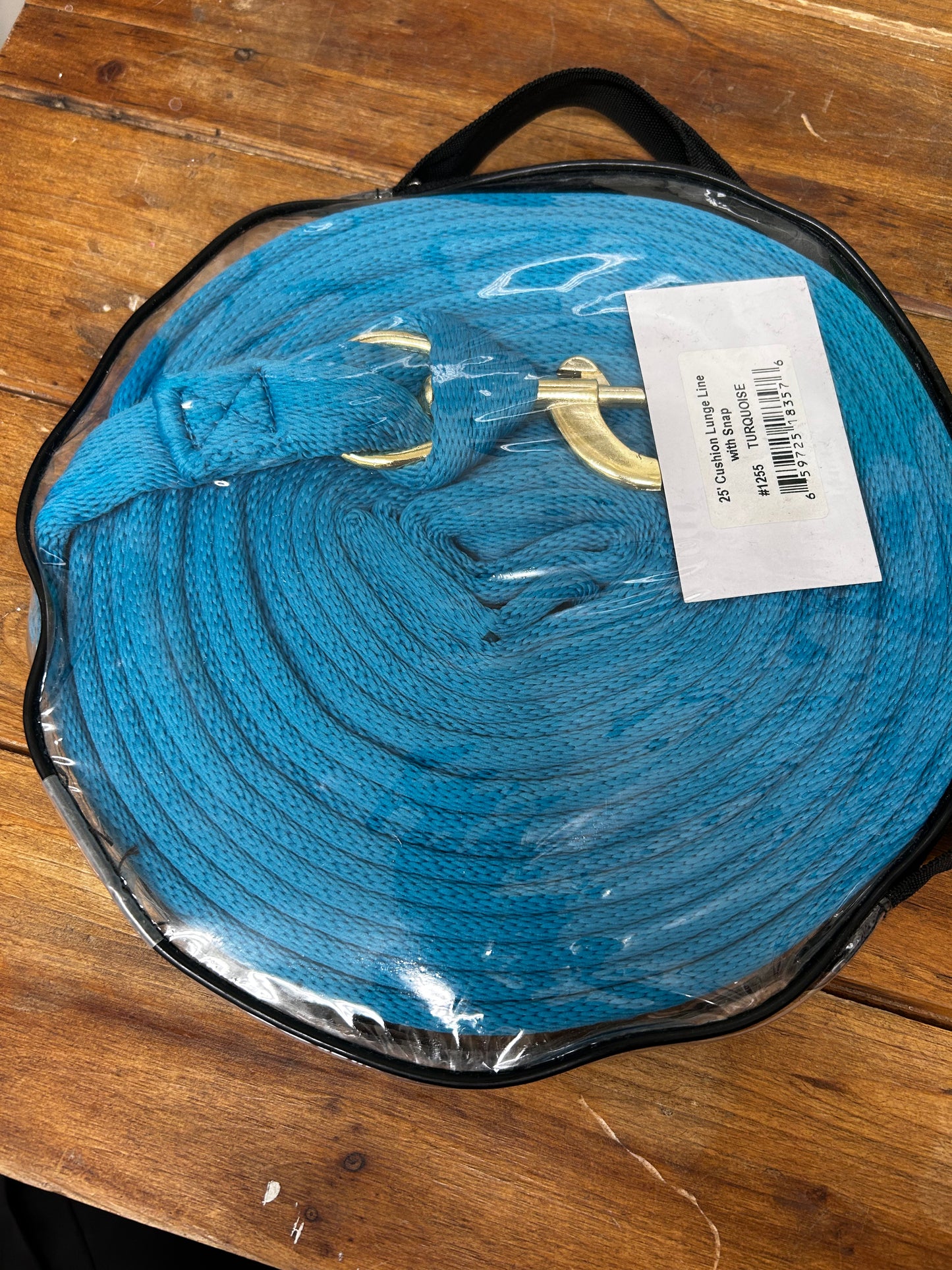 Ger-Ryan Orange 25' Turquoise Line with Snap