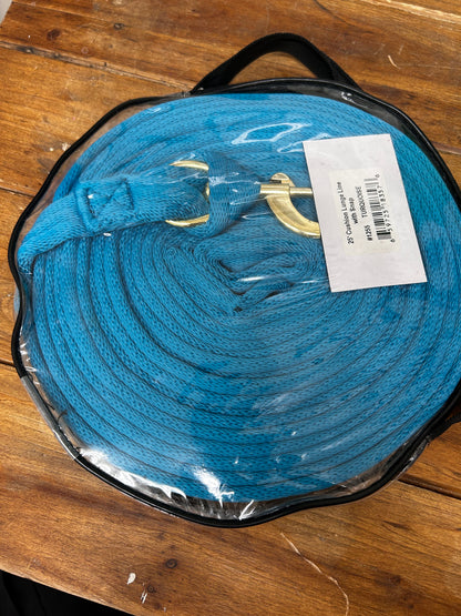 Ger-Ryan Orange 25' Turquoise Line with Snap