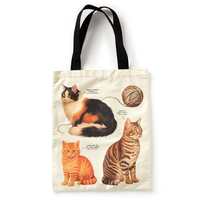 Brass Monkey Moody Cat Tote Bag