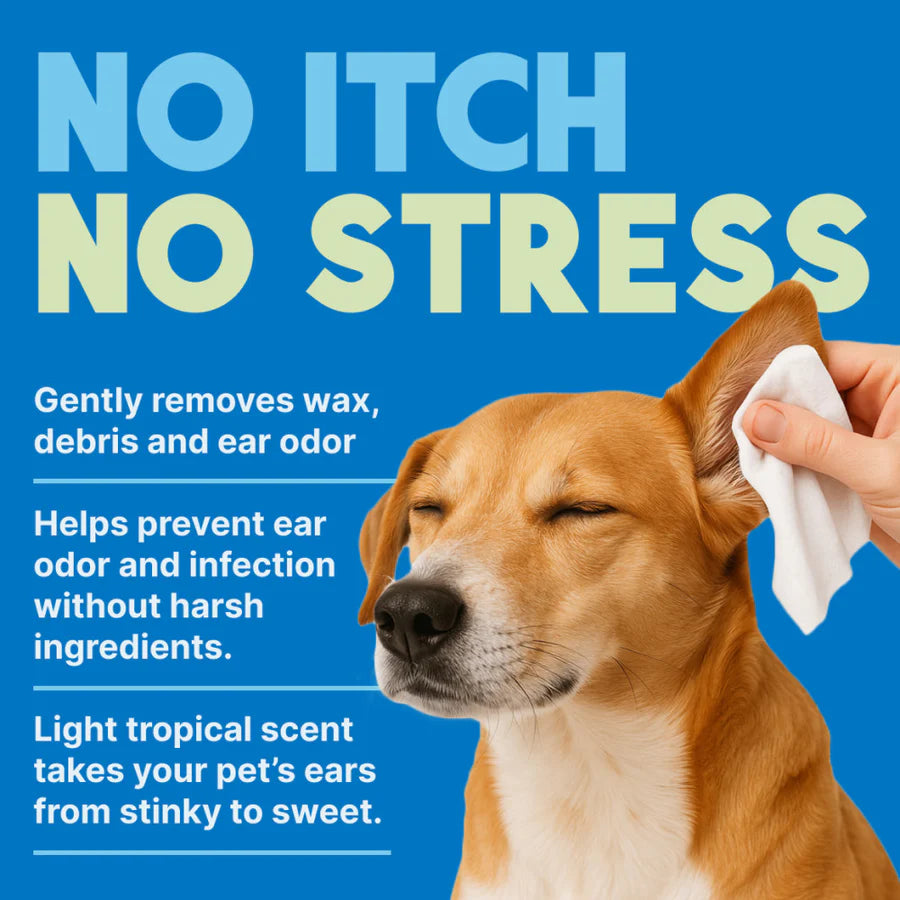 TropiClean Ear Cleaning Wipes 50pc