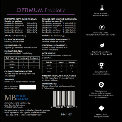MadBarn 🍁Optimum Probiotics