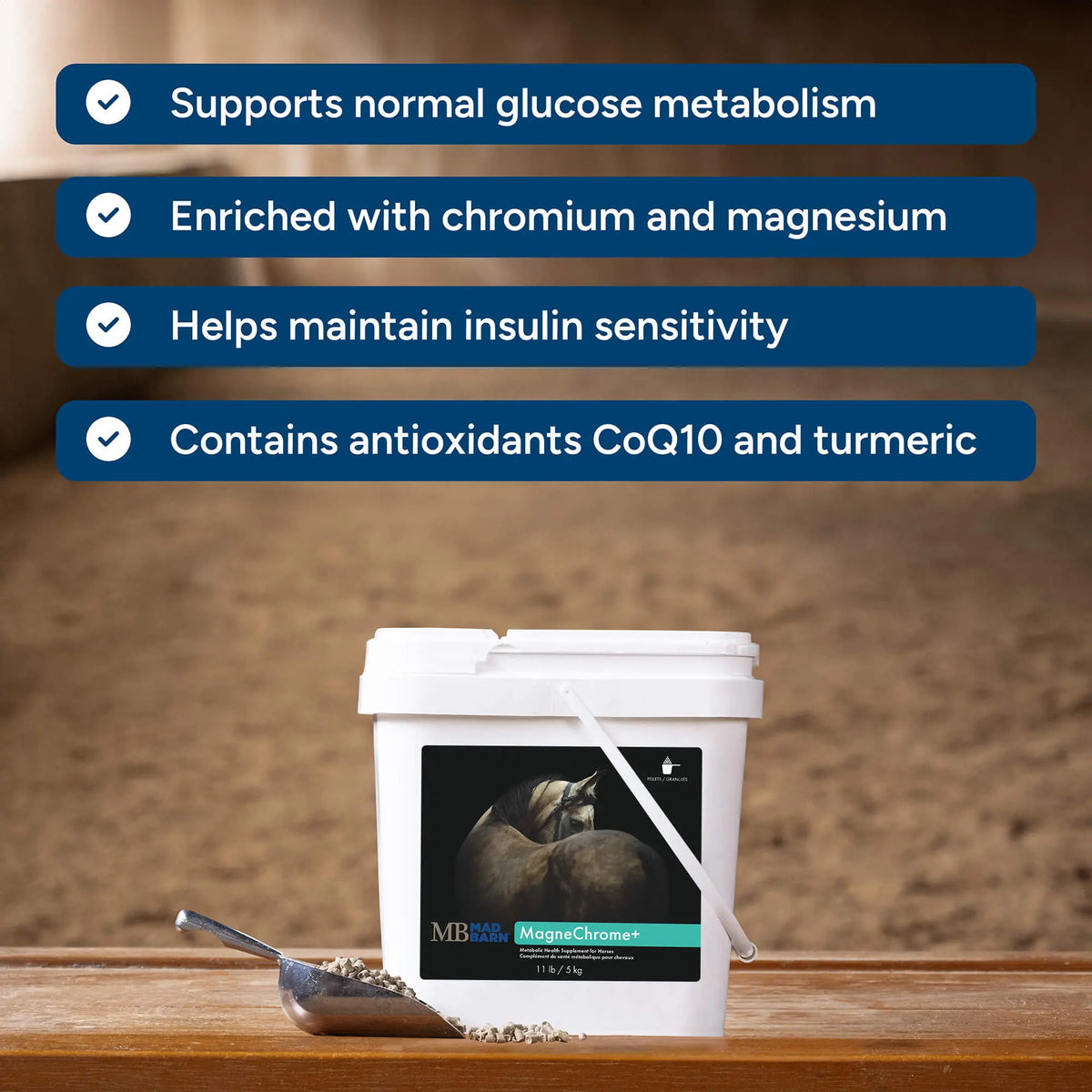 MadBarn 🍁MagneChrome+ Metabolic Support for Horses 5kg