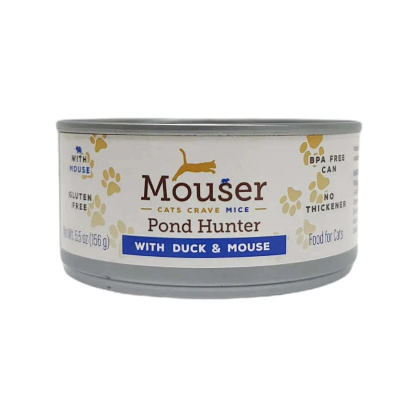 Mouser Pond Hunter - Duck and Mouse for Cats 5.5oz