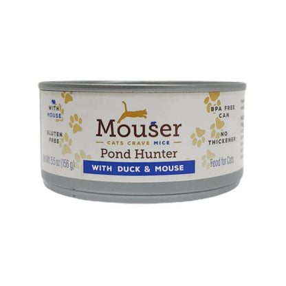 Mouser Pond Hunter - Duck and Mouse for Cats 5.5oz