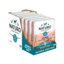 Naturo Canine Grain Free Salmon & Potato with Veg 400g