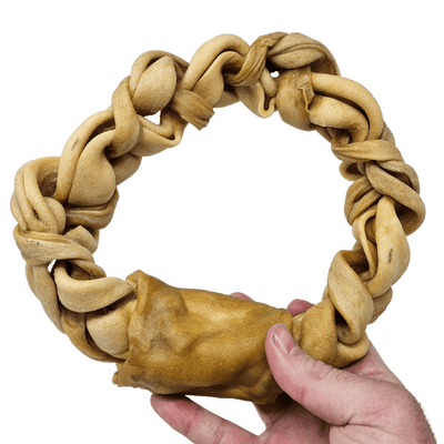 Nature's Own Big Braided Beef Collagen Donut