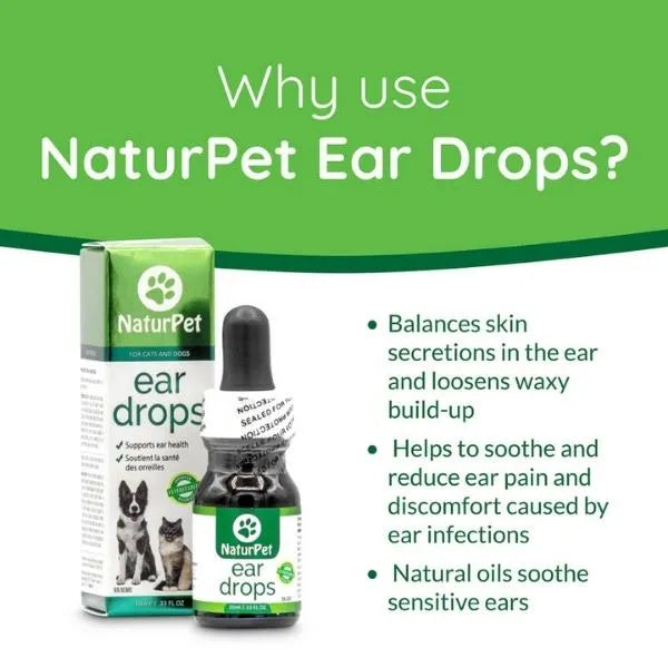 NaturPet 🍁Ear Drops 10Ml