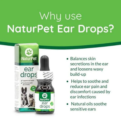NaturPet 🍁Ear Drops 10Ml