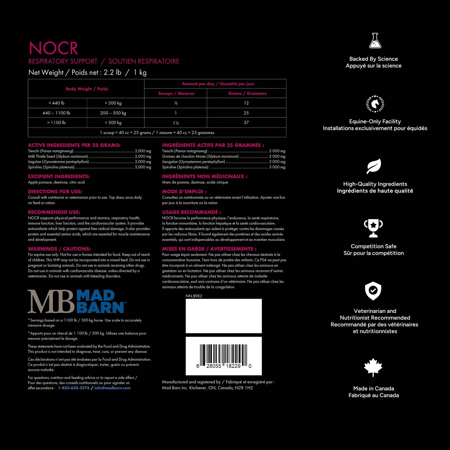 MadBarn 🍁NOCR Respiratory Support