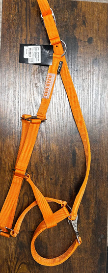 Ger-Ryan Orange Premium Nylon Halter - Full Horse