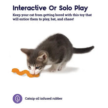 Petstages OrkaKat Catnip Wiggle Worm