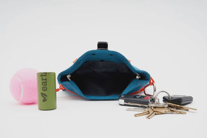 RC Pets🍁 Heather Teal Quick Grab Treat Bag