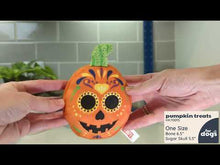 Tiny Tuff Pumpkin Treats Dog Toy 2-Pack