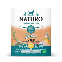 Naturo Senior Turkey & Rice w/ Veg Canine 400g