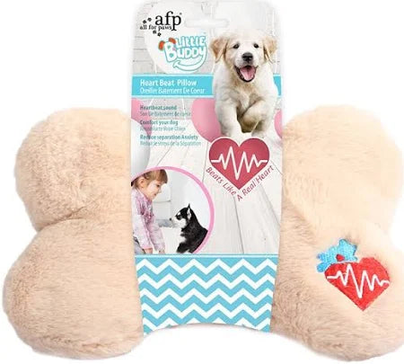 All For Paws Little Buddy-Heart Pillow