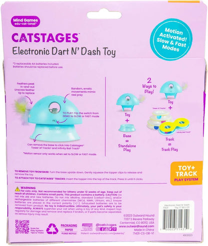 Catstages® Electronic Dart N' Dash Toy
