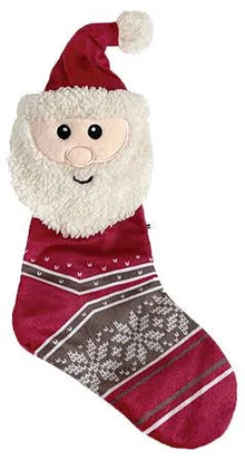FouFit Santa Crinkle Stocking