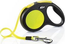 MEDIUM 5M UP TO 25KG Flexi Neon Classic Tape Retractable Leash