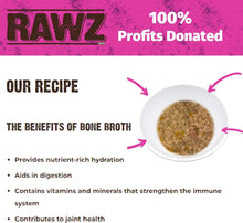RAWZ® Gravy From Bone Broth Tuna & Mackerel Recipe Wet Cat Food 3oz