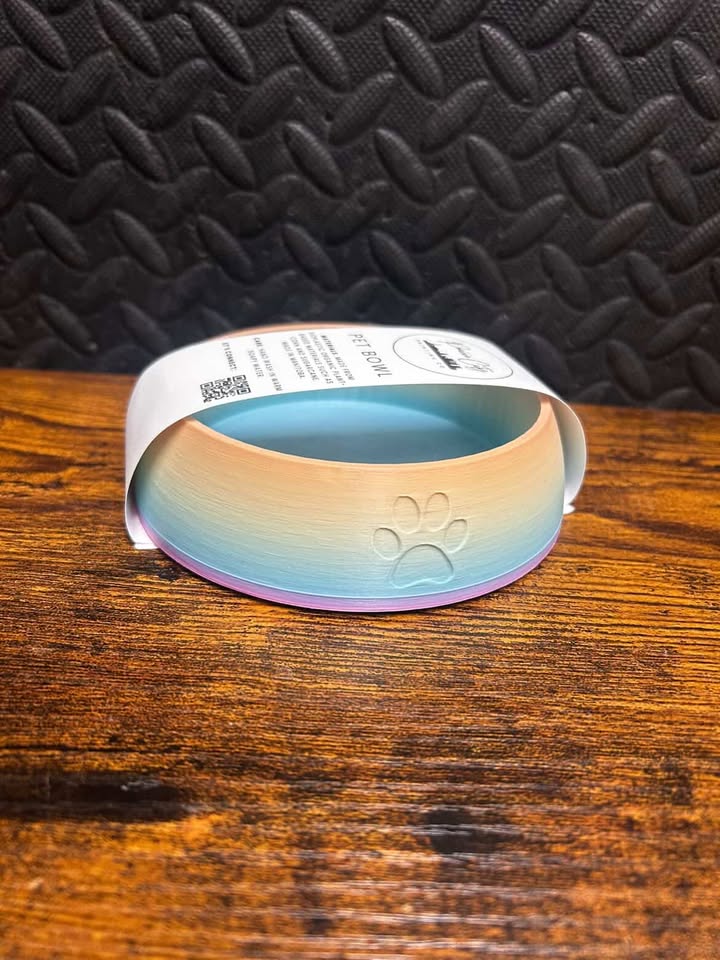 Prairie City 🍁Rainbow Pet Bowl